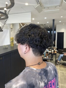 コスタ オブ リシェール(The COSTA of RICHAIR) 波巻きパーマ/波巻きスパイラル/メンズパーマ/MEN'S/越谷