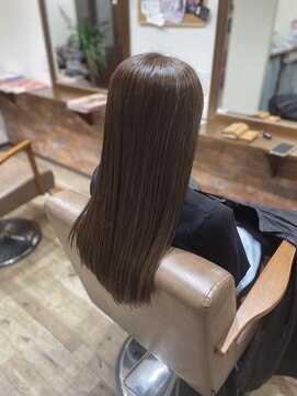 美容室ふくろう ナチュラルカラー/ダークブラウン