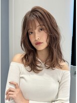 カプロメゾンギンザ 銀座店(Capullo maisonGINZA)&nbsp;ミディアムレイヤー/銀座/レイヤーカット/オフィス/髪質改善