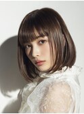 ★グロッシーストレートボブ
