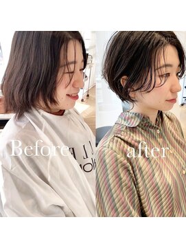 ビュートヨナカ(VIEW TOYONAKA) 【30代40代50代】マイナス5歳ショート/豊中/顔周り/小顔