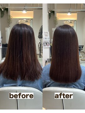 シゲ 自由が丘店(SHIGE) 白髪染めも髪質改善カラーでマイナス10歳40代50代グレイカラー