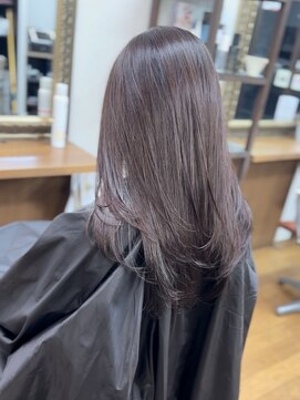 ヘアーサロン カラー 色彩店(COLOR) ボルドーブラウン