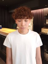 ブロック ジャポン(bloc japon)&nbsp;プードルパーマ　コンパクトアフロ　メンズパーマ/池田裕和