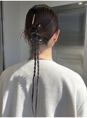 タイトカチモリ×編みたらし
