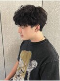 MEN’S HAIR/サーフカール/刈り上げセンターパート/太田