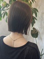 ルーチェ(Lu-che)&nbsp;切りっぱなしボブ×抜け感ブラウンカラー