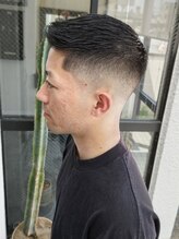 男らしさ全開のフェザーアップ。