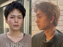 スパイキーショート×ルーズパーマ/ピンパーマ[船橋/MEN'S/メンズカット/メンズパーマ/ピンパーマ]
