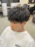 【沼口指名限定】特殊ケアパーマ＋ゴールド トリートメント　19400円