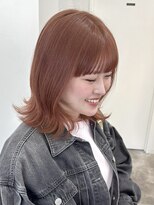 ワク 西尾店(waku) ミルクティーベージュダブルカラーケアブリーチインナーカラー