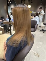 ショコラ アン 横須賀中央 ブリーチ縮毛矯正/髪質改善/艶髪/顔周りレイヤー