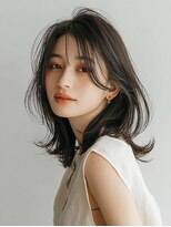 コトンアトリエ 人形町(COTON atelier) ハッシュカット/グレージュ/デザインカラー/人形町駅