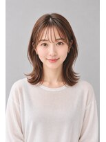 キュービック Cubic&nbsp;シースルーバング×外ハネレイヤー