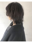【Marl】ブラックグレージュのマッシュウルフ♪