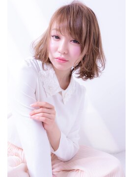 シエル ヘアーデザイン(Ciel Hairdesign) 【Ciel】ｂｐリュームが出にくい方の為の動きのある肩上ボブ