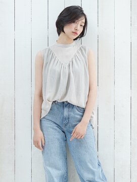 ナオシ トレス 富雄店(nao*c tres) 【奈良/富雄nao*c】魅せるアンニュイショートボブvol.2