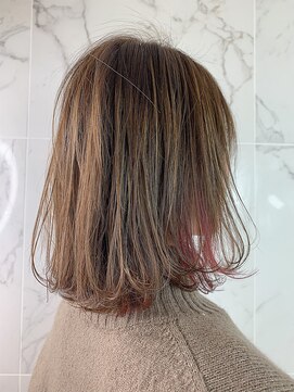 アヴァンス 広島本通店(AVANCE.) インナーピンク×ハイトーンベージュ