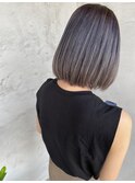 大人可愛いボブスタイル☆ラベンダーアッシュ