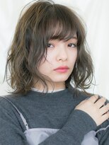 ジーニー 横浜(giinii)&nbsp;giinii渋谷_色っぽセミディ_カーキグレージュ