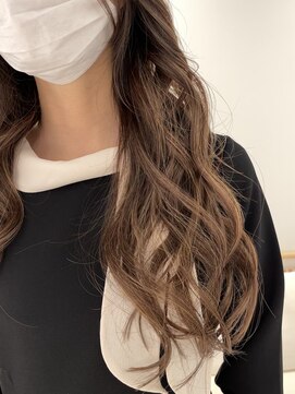 ネックス 表参道本店(nex) 【nex 表参道】白髪ぼかし ハイライト 大人ロング 齋藤