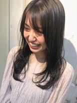 大人かわいい20代30代40代小顔ショコラベージュ１Zina船橋