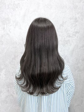 デミヘアー(Demi hair) オリーブアッシュカラー×ゆるふわウェーブ