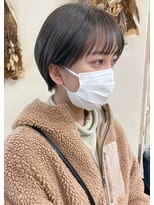 ソソ(soso)&nbsp;【soso 伊勢田】耳かけ丸みショート【横浜/ブリーチ】