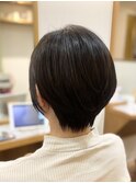 30代40代50代/ショートボブ/ツヤ髪スタイル