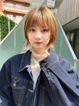 アンバー 池袋(amber) ボブ/レイヤーカット/ミルクティーベージュ[池袋駅]