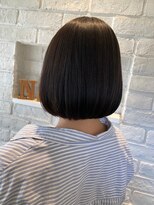 エヌアンドエー 春日部東口店(hair shop N&A)&nbsp;サラ艶ショートマッシュボブ 丸みボブ 髪質改善ストレート