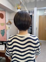 アンドチル 渋谷(AND CHILL)&nbsp;ショートヘア/ショートカット/丸みショート　渋谷