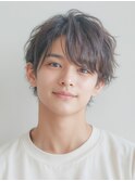 清潔感UPのナチュラルメンズパーマ