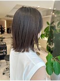 アッシュブラウン/似合わせカット