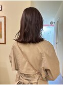 〈浅草 半個室〉切っぱなしボブ/シアーグレージュ