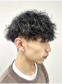 波巻きツイストスパイラルパーマ