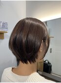 万人向けショートボブ