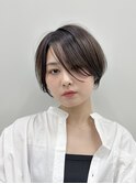 横顔美人ショート　熊本くびれショート　丸みショート　右田莉奈