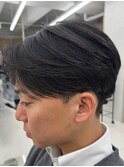 曲がる縮毛矯正/メンズ縮毛矯正/メンズセンターパート/吉祥寺