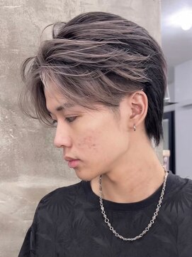 メンズサロン キング 梅田店(Men’s salon K!ng) 波巻きツイストスパイラルパーマ/フェザーパーマ/眉毛