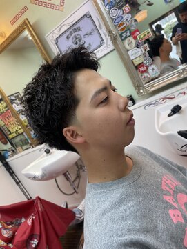 いなたいバーバー スパイキーショート