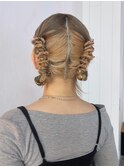 ロングミディアムおくれ毛前髪カット美髪_ba553692