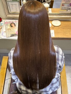 ブレンドバイハピネス(Blend by happiness) 髪質改善トリートメントストレートロングレイヤー20代30代40代