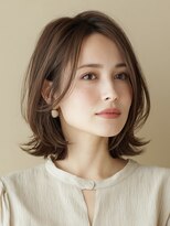 エダ 鎌倉(edA.) 小顔ミディアム♯ミディアム＃30代＃40代