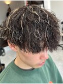 栃木メンズ波巻きスパイラルパーマシャドウパーマツイストパーマ