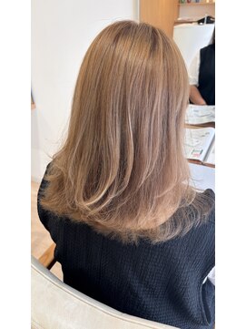 ポルカドット 豊橋店(Polkadot) ミルクティーベージュブラウンカラー