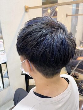 クレメント サロン ブル(Clement Salon Bull) 【松戸BULL】Men'sマッシュ×ブルーハイライト☆