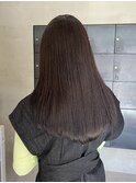 ブリーチなし透明感大人可愛いグレージュココアブラウン/今枝
