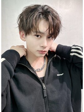 ネクストハラジュク(NEXT HARAJUKU) 【曲がる縮毛矯正】フェザーパーマ サーフカール ブルーブラック