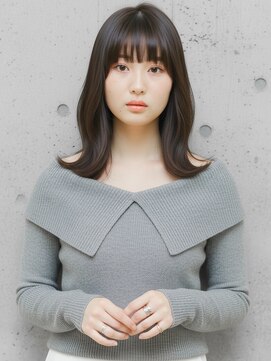 外はねくびれワンカールヘア